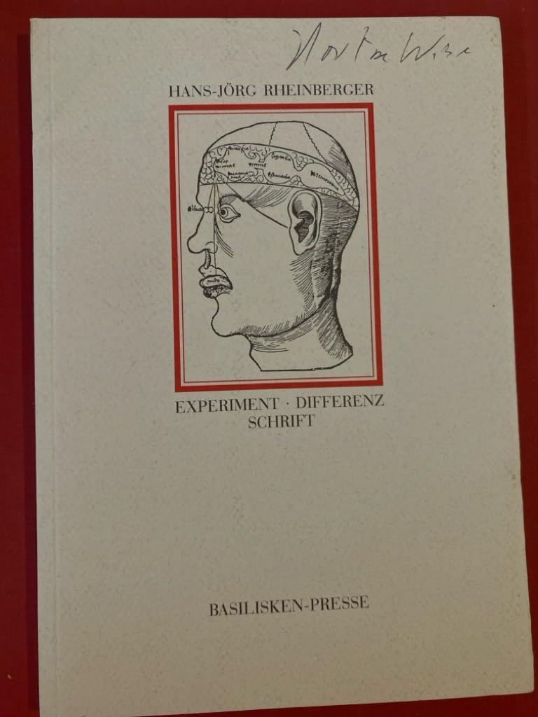 Experiment, Differenz, Schrift: Zur Geschichte epistemischer Dinge Philosophy