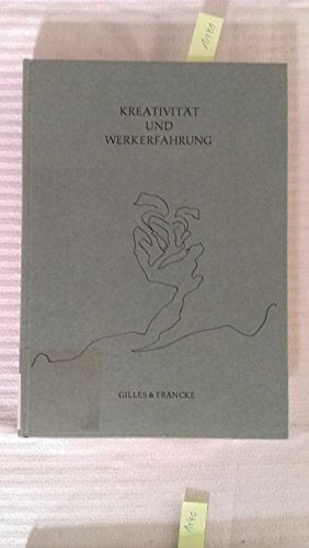 Kreativität und Werkerfahrung - Festschrift für Ilse Krahl zum 65. Geburtstag (Duisburger Studien, 13) Books