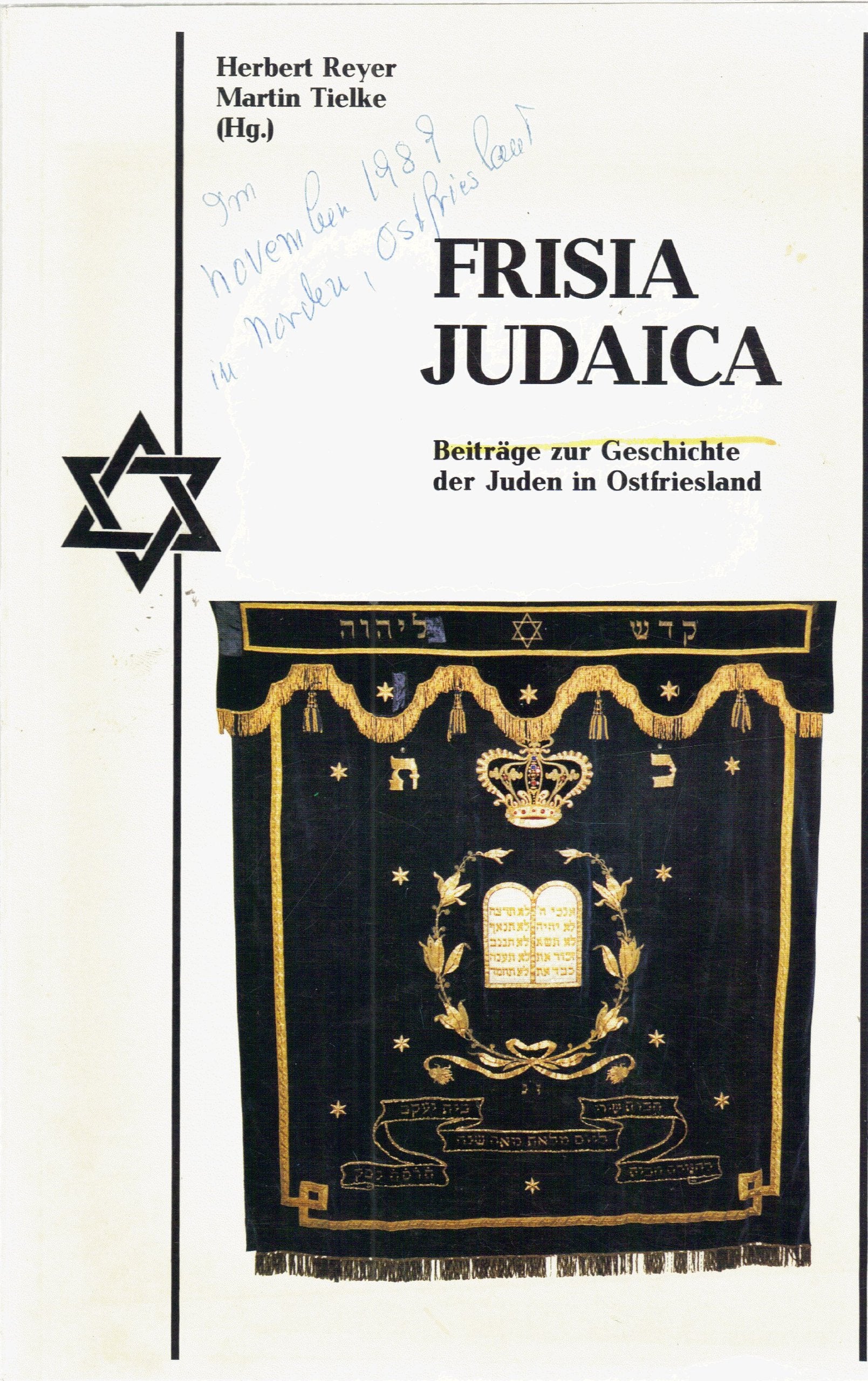 Frisia Judaica: Beiträge zur Geschichte der Juden in Ostfriesland Books