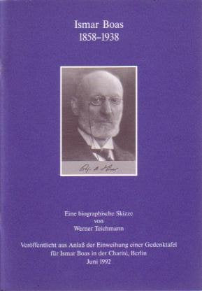 Ismar Boas 1858-1938. Eine biographische Skizze Books