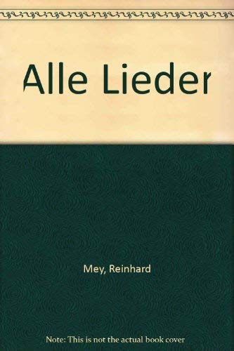 Alle Lieder Arts & Music Books