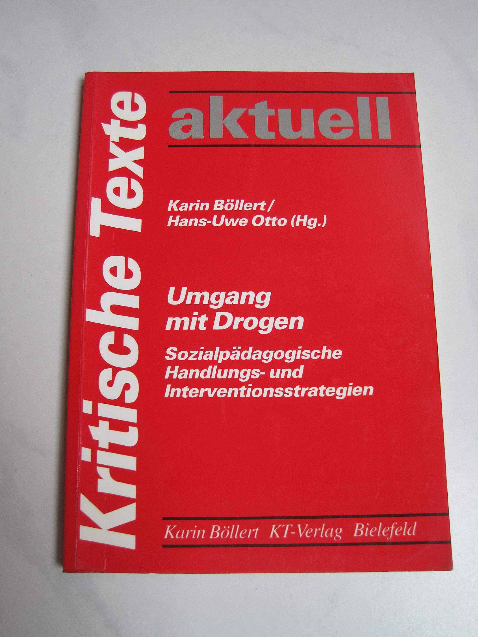 Umgang mit Drogen. Sozialpädagogische Handlungs- und Interventionsstrategien Books