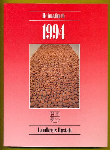 Heimatbuch 1994 - Landkreis Rastatt. Books