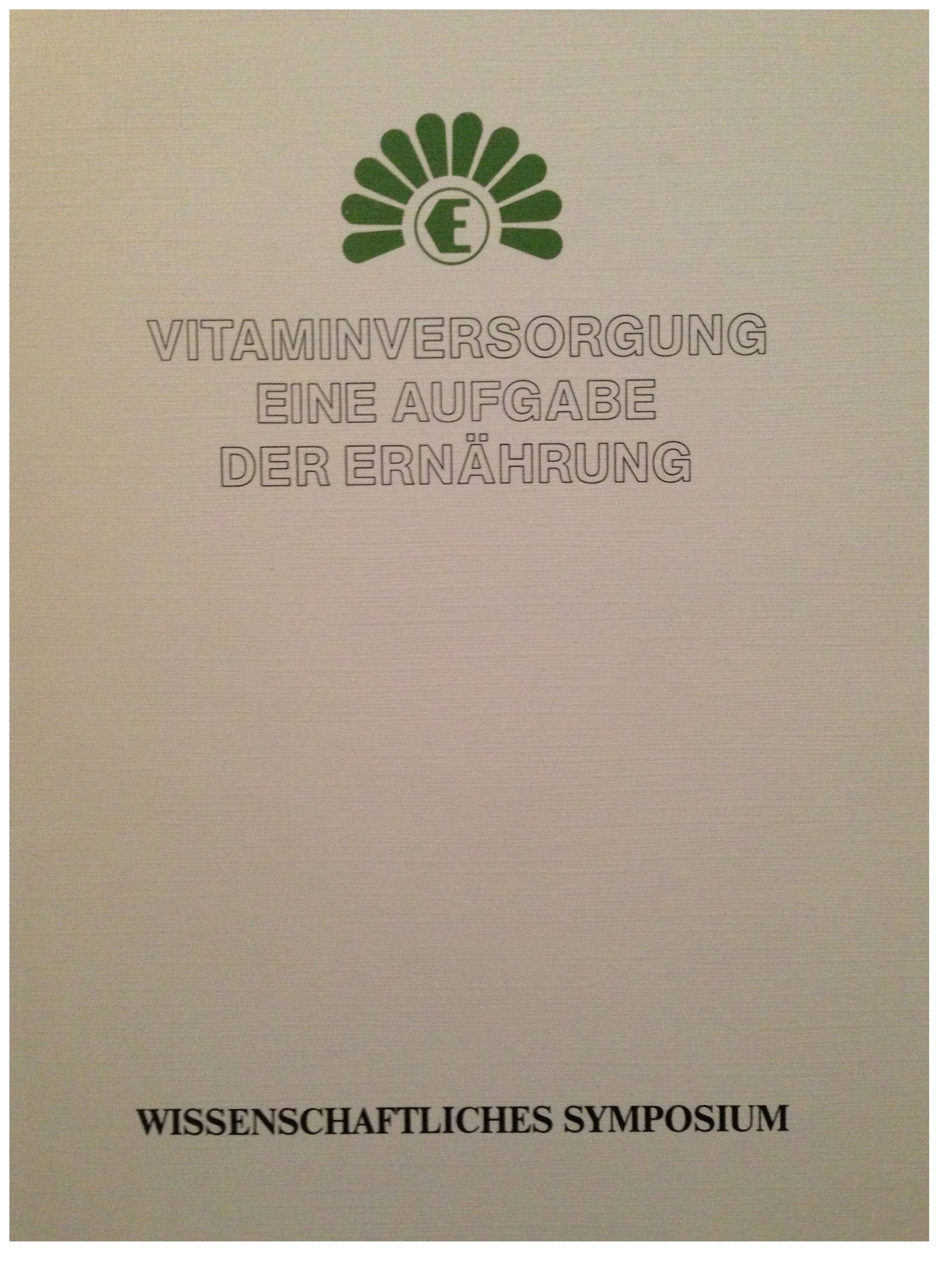 Vitaminversorgung eine aufgabe der Ernährung Books