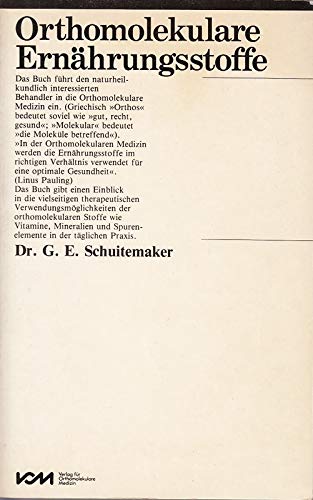 Orthomolekulare Ernährungsstoffe Medicine