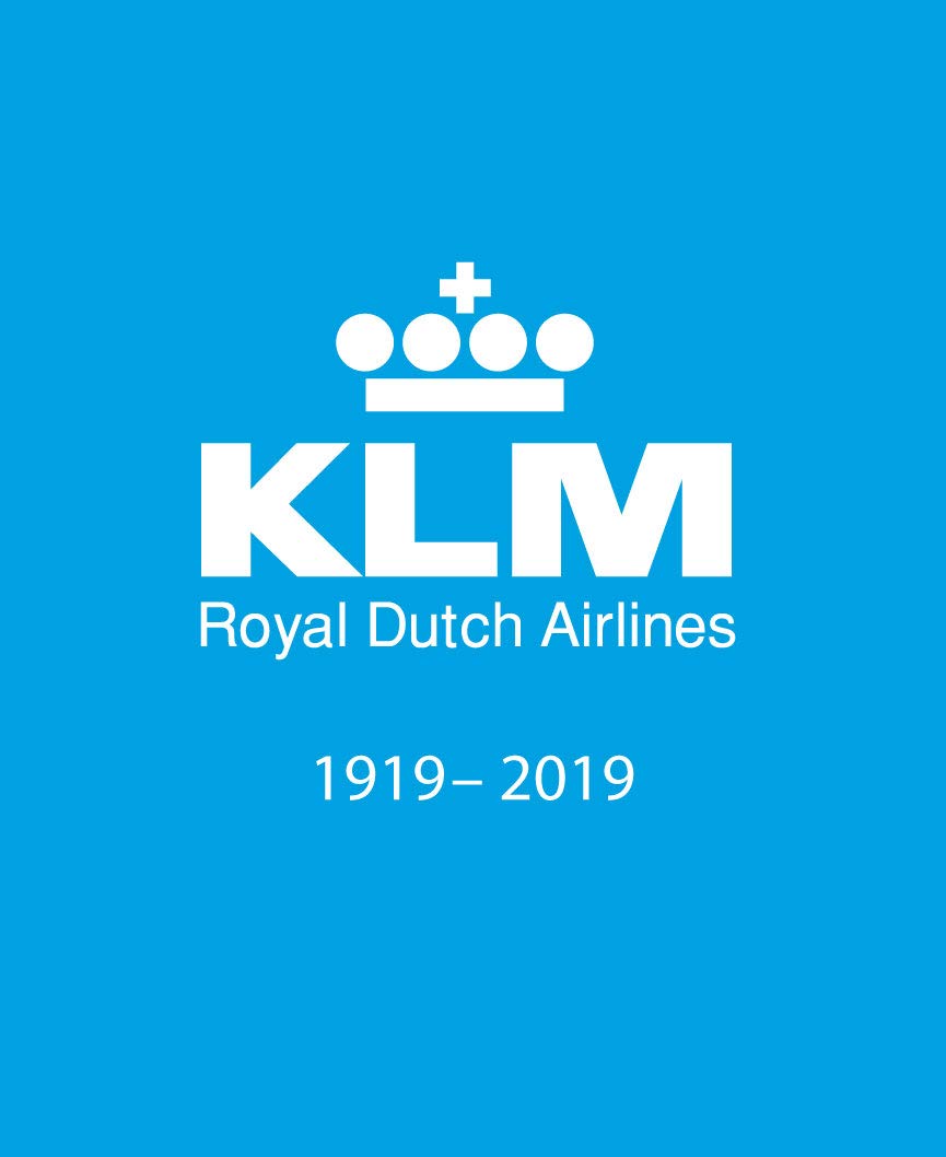 KLM - Royal Dutch Airlines "100 Years - 1919-2019" 100th anniversary Leisure, Home & Garden