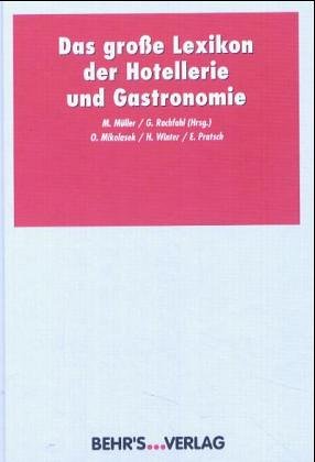 Das Grosse Lexikon der Gastronomie Books
