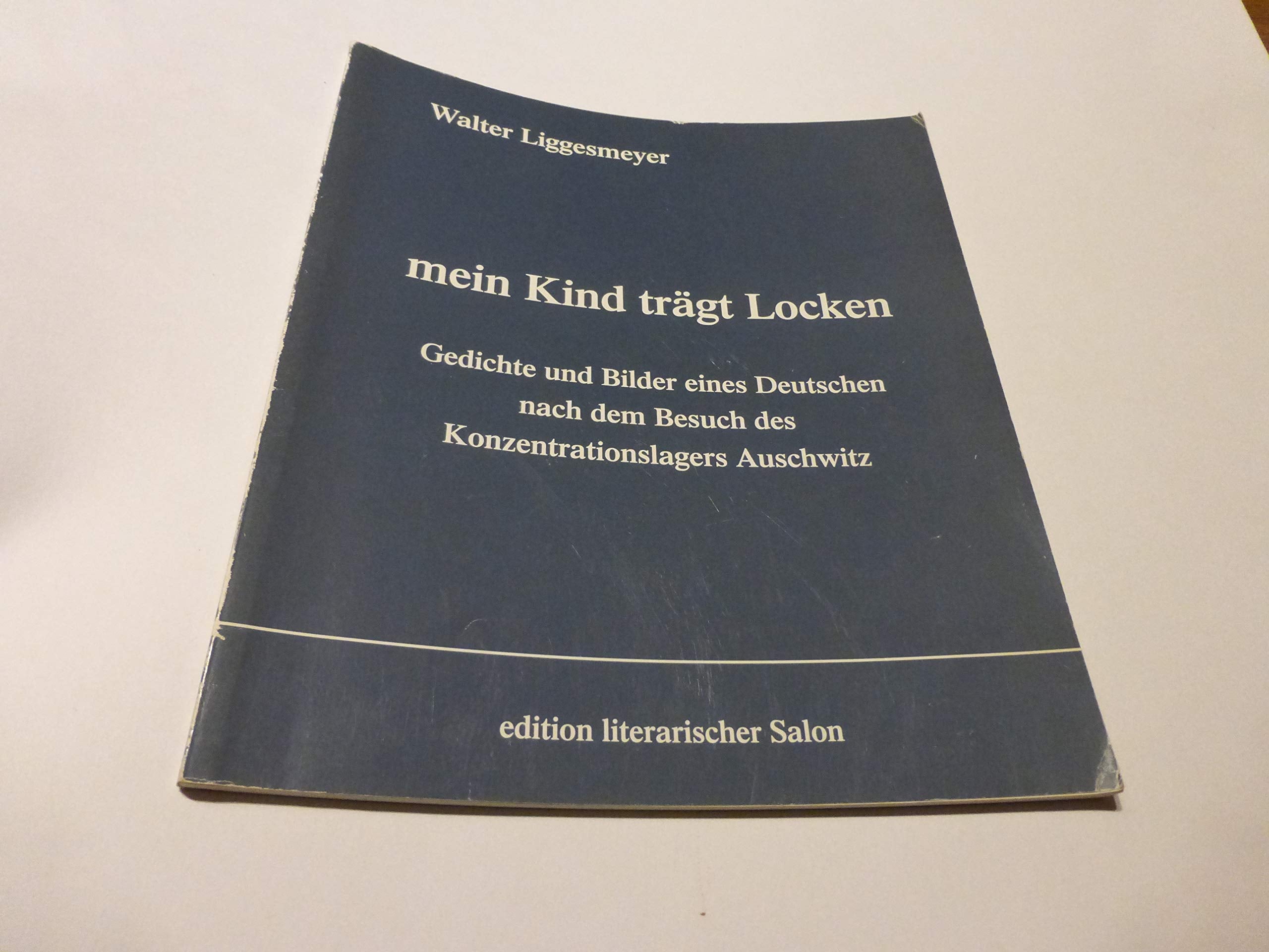 Mein Kind trägt Locken. Gedichte und Bilder eines Deutschen nach dem Besuch des Konzentrationslagers Auschwitz German history