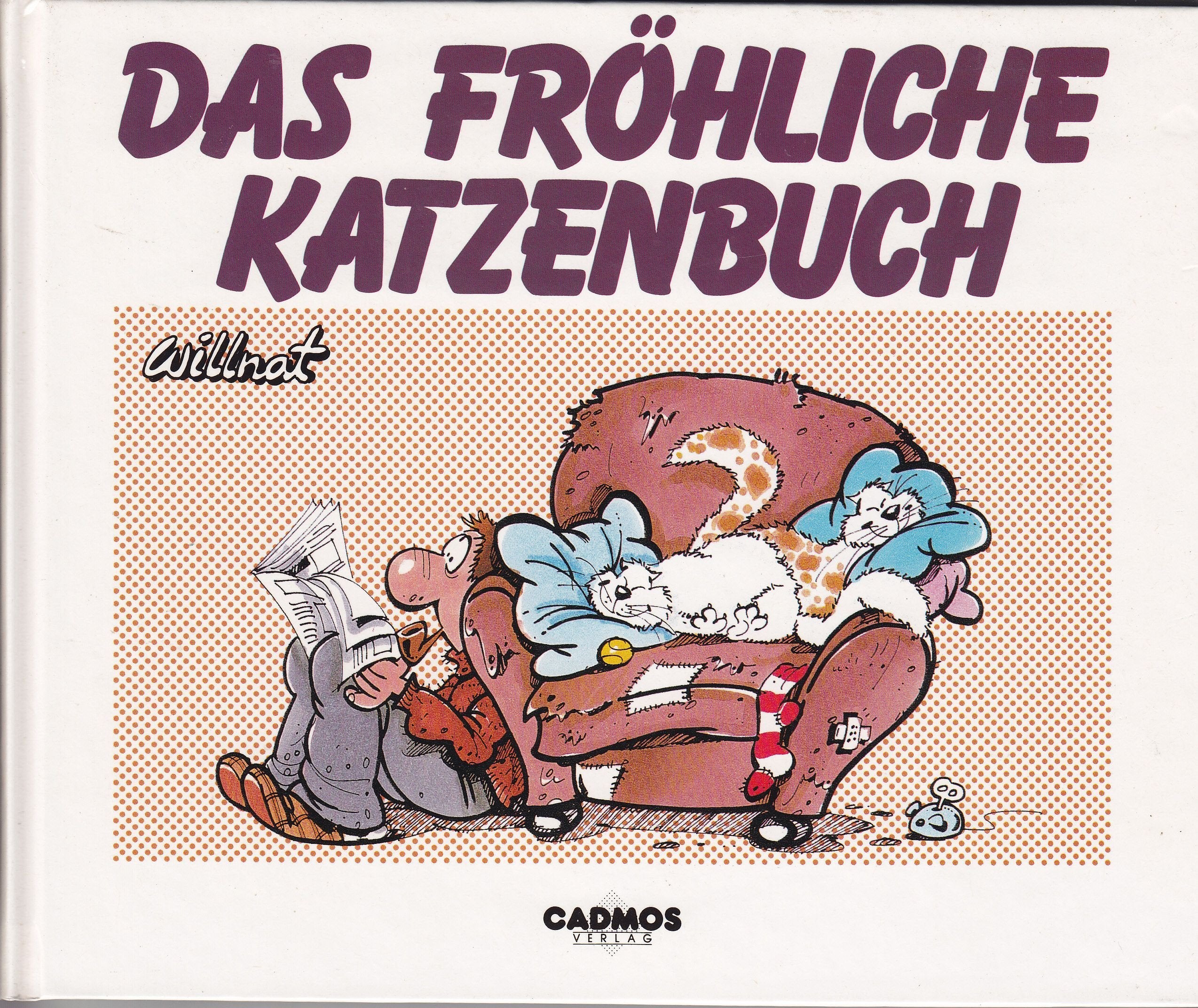Das fröhliche Katzenbuch (Cadmos Glückwunschbücher) Books