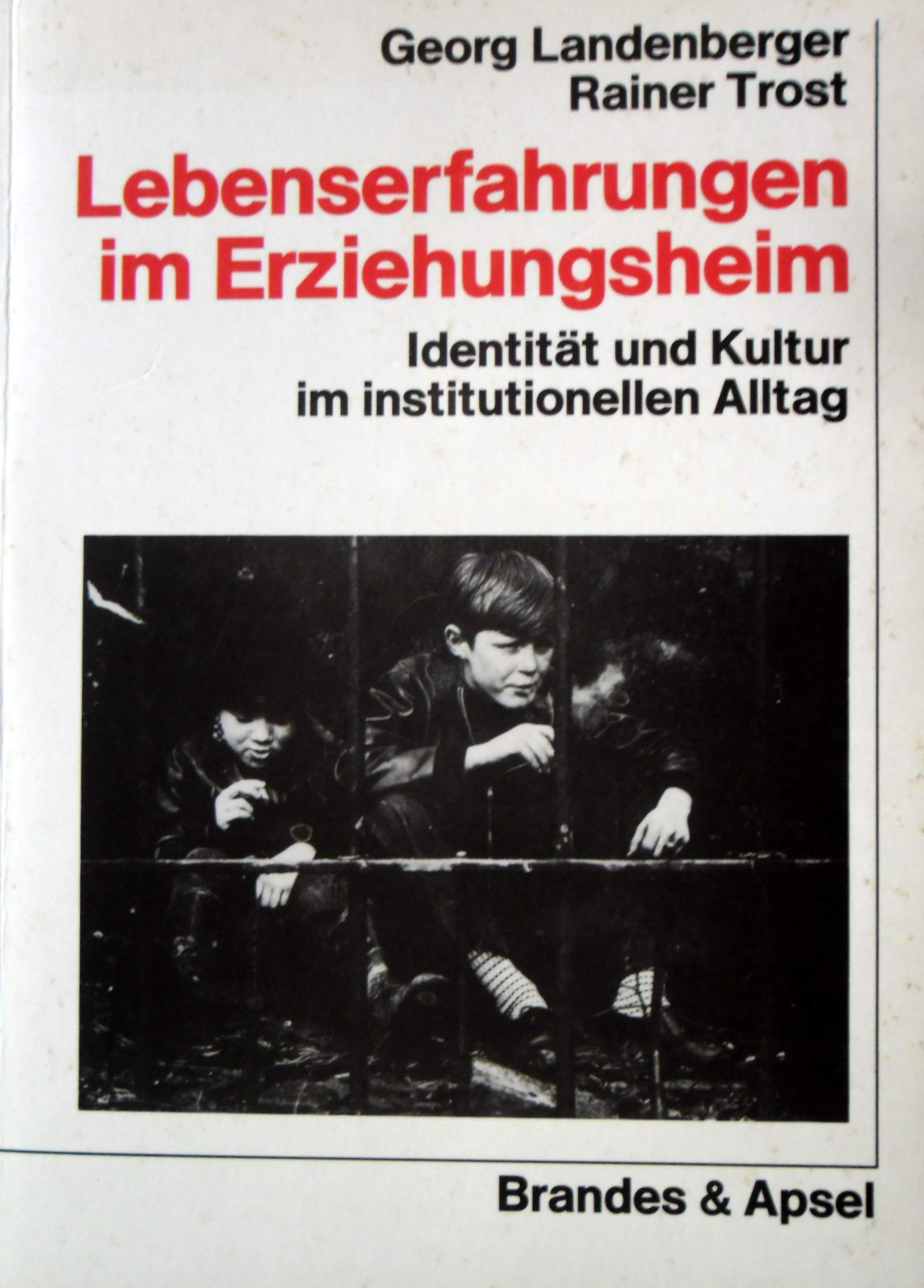 Lebenserfahrungen im Erziehungsheim: Identität und Kultur im institutionellen Alltag. Vorw. v. Hans Thiersch Books