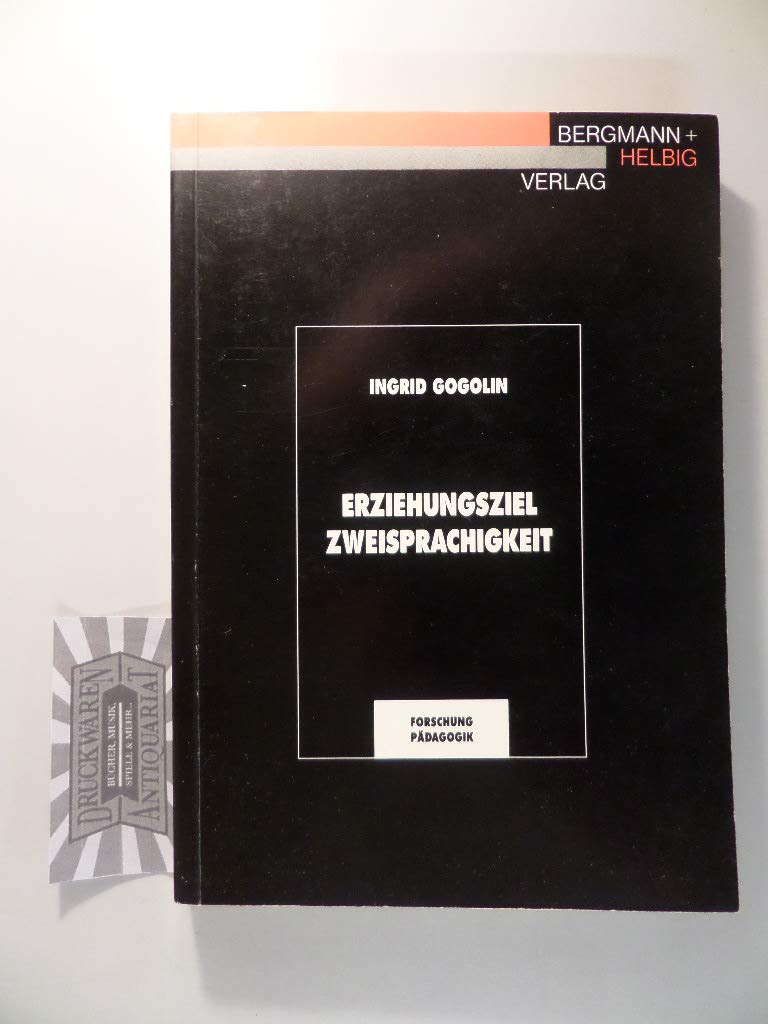 Erziehungsziel Zweisprachigkeit Books