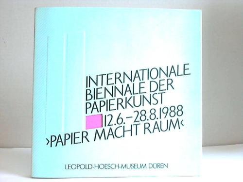II. Internationale der Papierkunst. >Papier macht Raum<. Books
