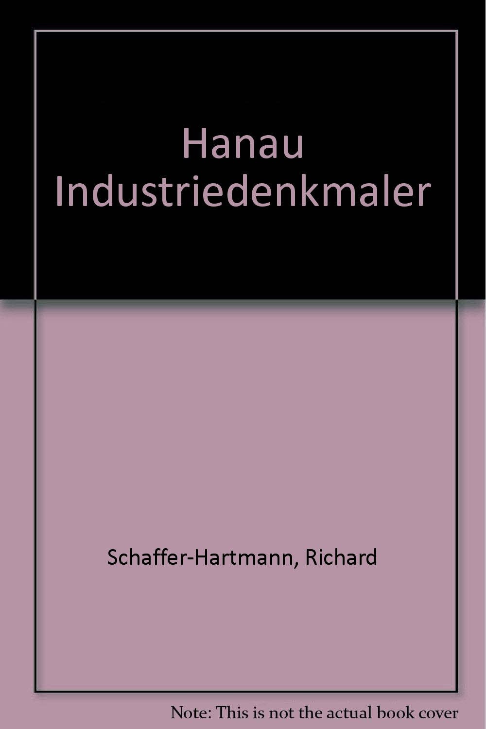 Hanau Industriedenkmäler: Katalog zur Ausstellung vom 30. August bis 11. Oktober 1987. Museum Hanau Schloss Philippsruhe Books
