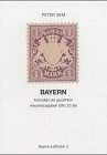 Bayern - Farbtafeln - Gezähnte Kreuzerausgaben (Bayern-Leitfäden) Hobbies & Crafts
