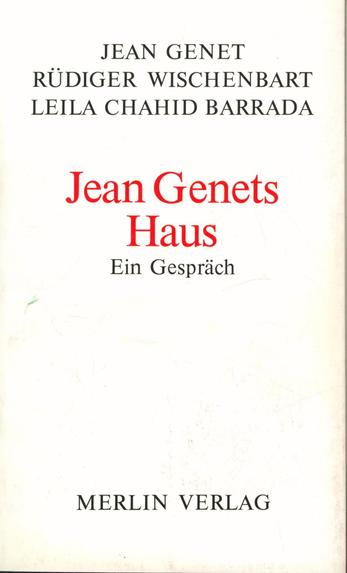 Jean Genets Haus Contemporary literature Books