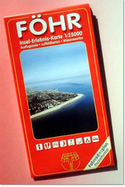 Föhr - Insel-Erlebnis-Karte: Landkarte 1:25000 mit Inselbeschreibung und Ortsplänen Maps & Plans