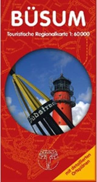 Büsum und Umgebung Rad- und Wanderkarte: Tipps für Trips rund um Büsum. Touristische Regionalkarte 1:60000 Leisure, Home & Garden
