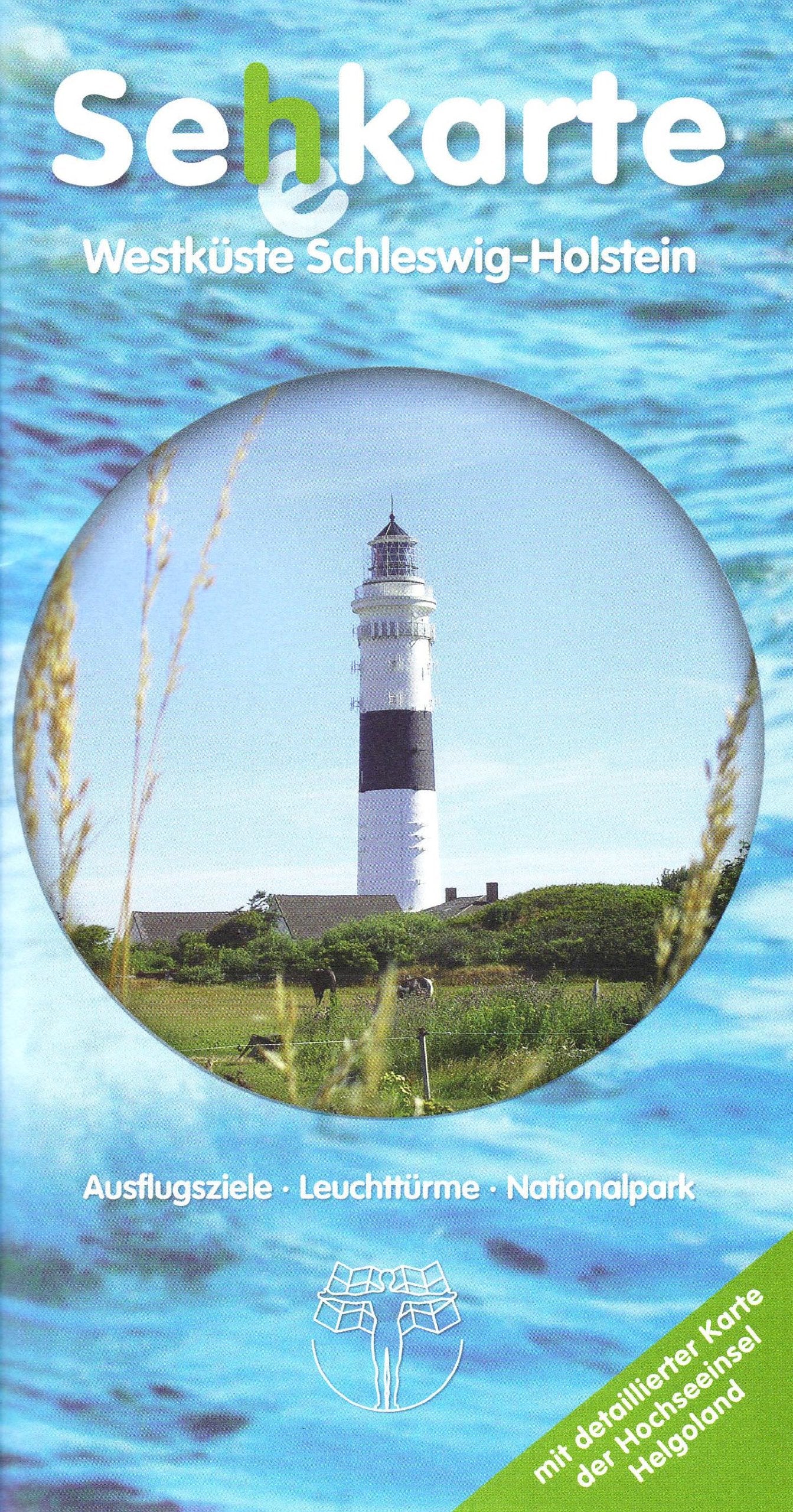 Se'h'karte Westküste: Ausflugsziele, Leuchttürme und Nationalpark Wattenmeer. Tipps für Trips entlang der Westküste Schleswig-Holsteins Leisure, Home & Garden