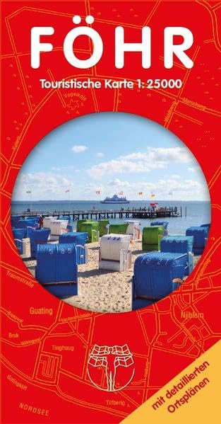 Föhr - Touristische Karte: Insel Erlebniskarte 1:25.000 Leisure, Home & Garden
