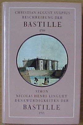 Beschreibung der Bastille 1789, Denkwürdigkeiten der Bastille 1783 Books