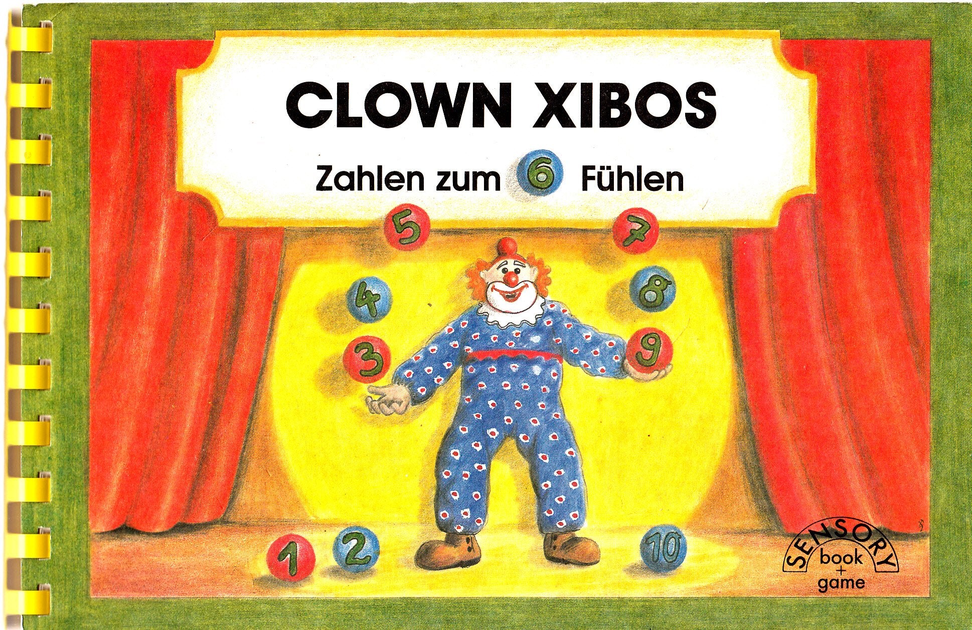 Clown Xibo's Zahlen zum Fühlen. Zahlenbuch Books