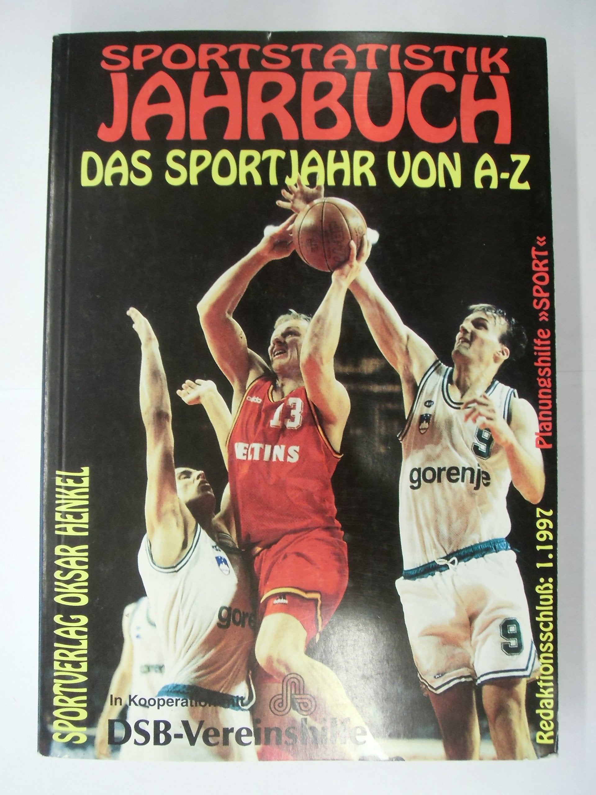 Sportstatistik- Jahrbuch 1996/97. Das Sportjahr von A- Z Books
