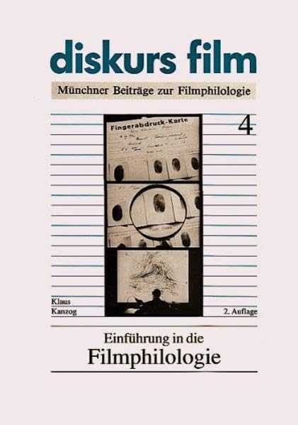 Einführung in die Filmphilologie (Livre en allemand) book