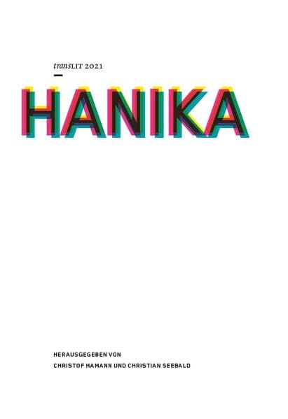 Iris Hanika Contemporary literature