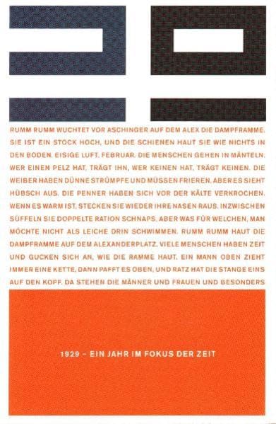 1929 - Ein Jahr im Fokus der Zeit: Ausstellungsbuch (Texte aus dem Literaturhaus Berlin) Professional & Reference Books