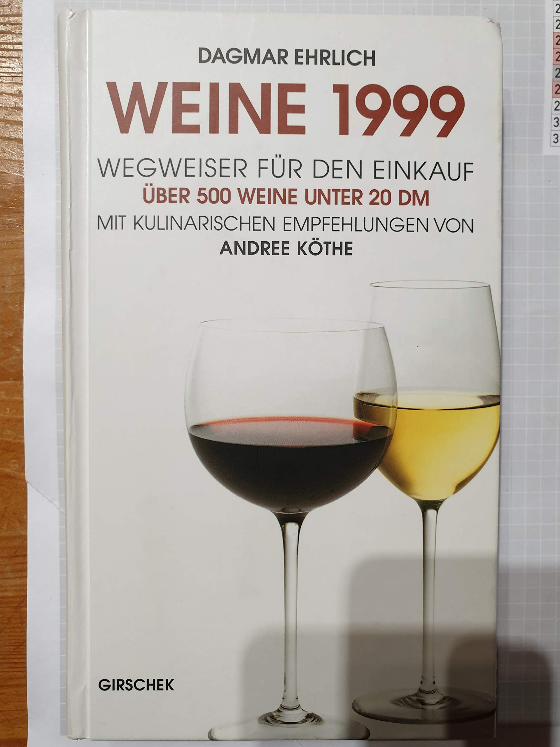 Weine 1999. Wegweiser für den Einkauf Lifestyle