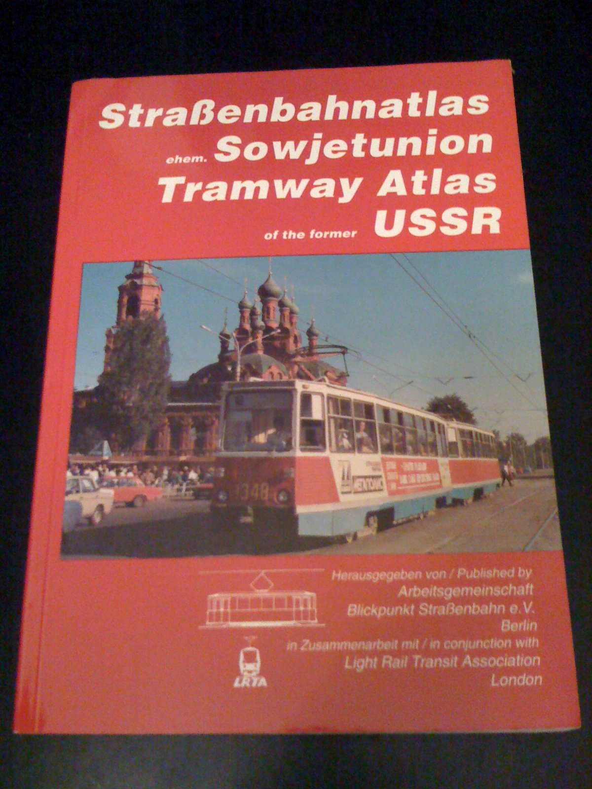 Strabenbahnatlas ehem. Sowjetunion Tramway Atlas of the Former USSR book