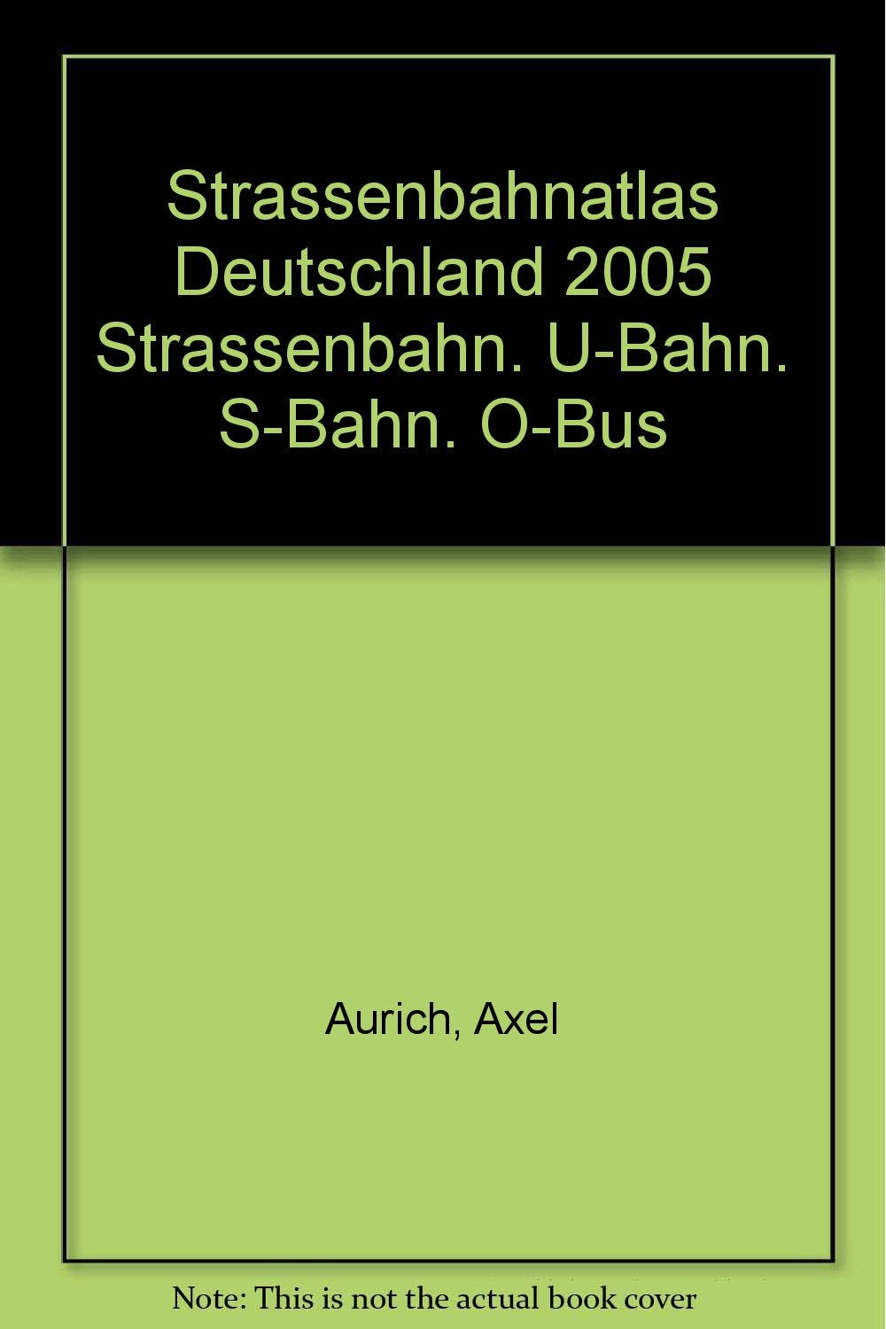 Straßenbahnatlas Deutschland 2005 Leisure, Home & Garden