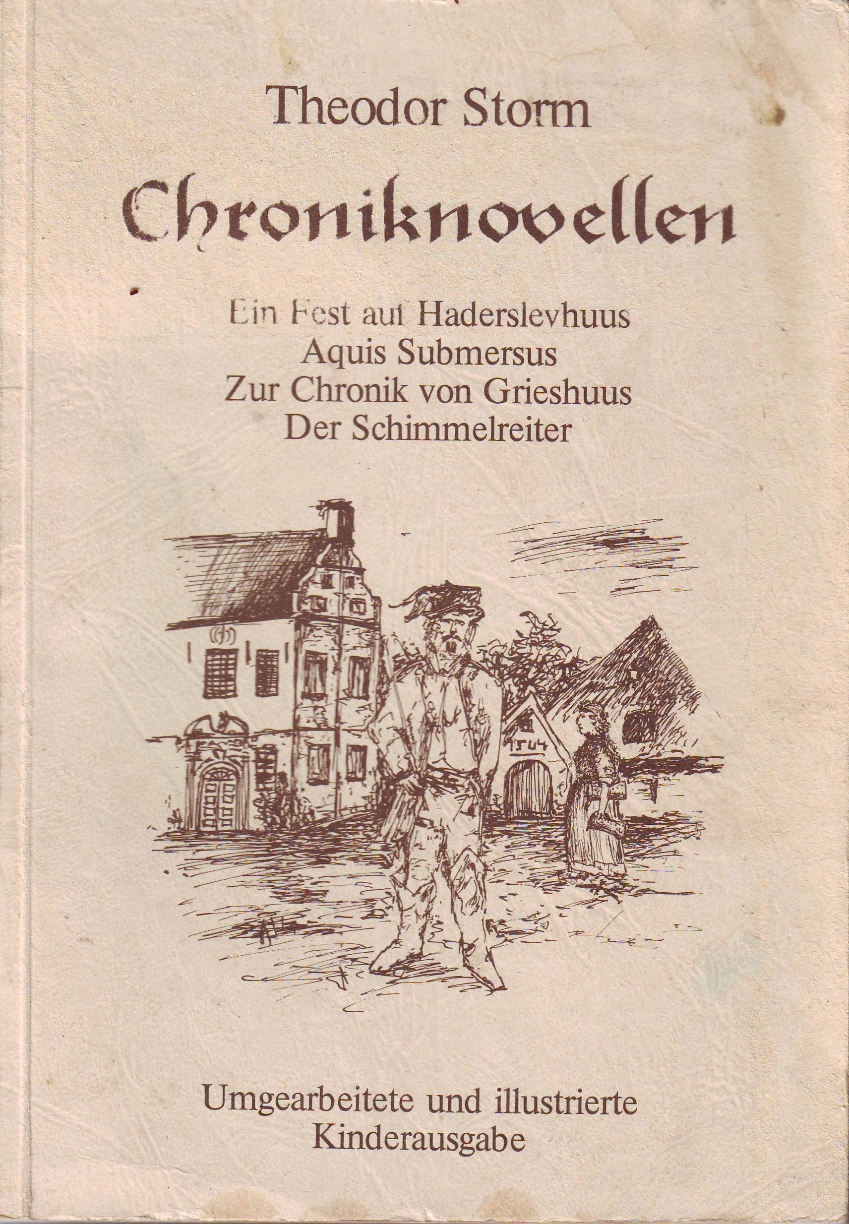 Chroniknovellen. Ein Fest auf Haderslevhuus, Aquis Submersus, Zur Chronik von Grieshuus, Der Schimmelreiter. Umgearbeitete und illustrierte Kinderausgabe Books