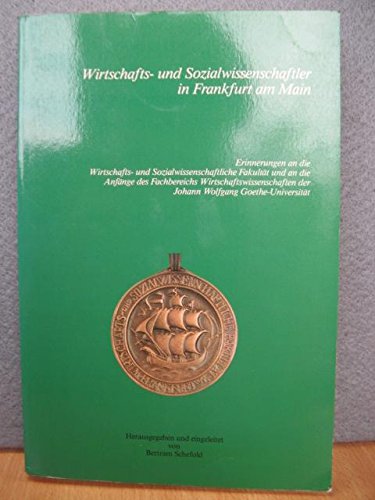 Wirtshafts-und Sozialwissenschaftler in Frankfurt am Main Books