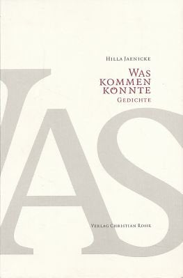 Was kommen könnte. Gedichte Books