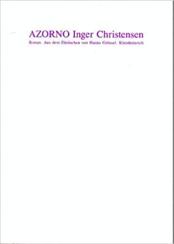 Azorno: Roman (Dänische Literatur der Moderne) Historical Fiction