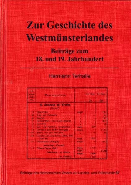Zur Geschichte des Westmünsterlandes: Beiträge zum 18. und 19. Jahrhundert (Beiträge des Heimatvereins Vreden zur Landes- und Volkskunde) Politics & History