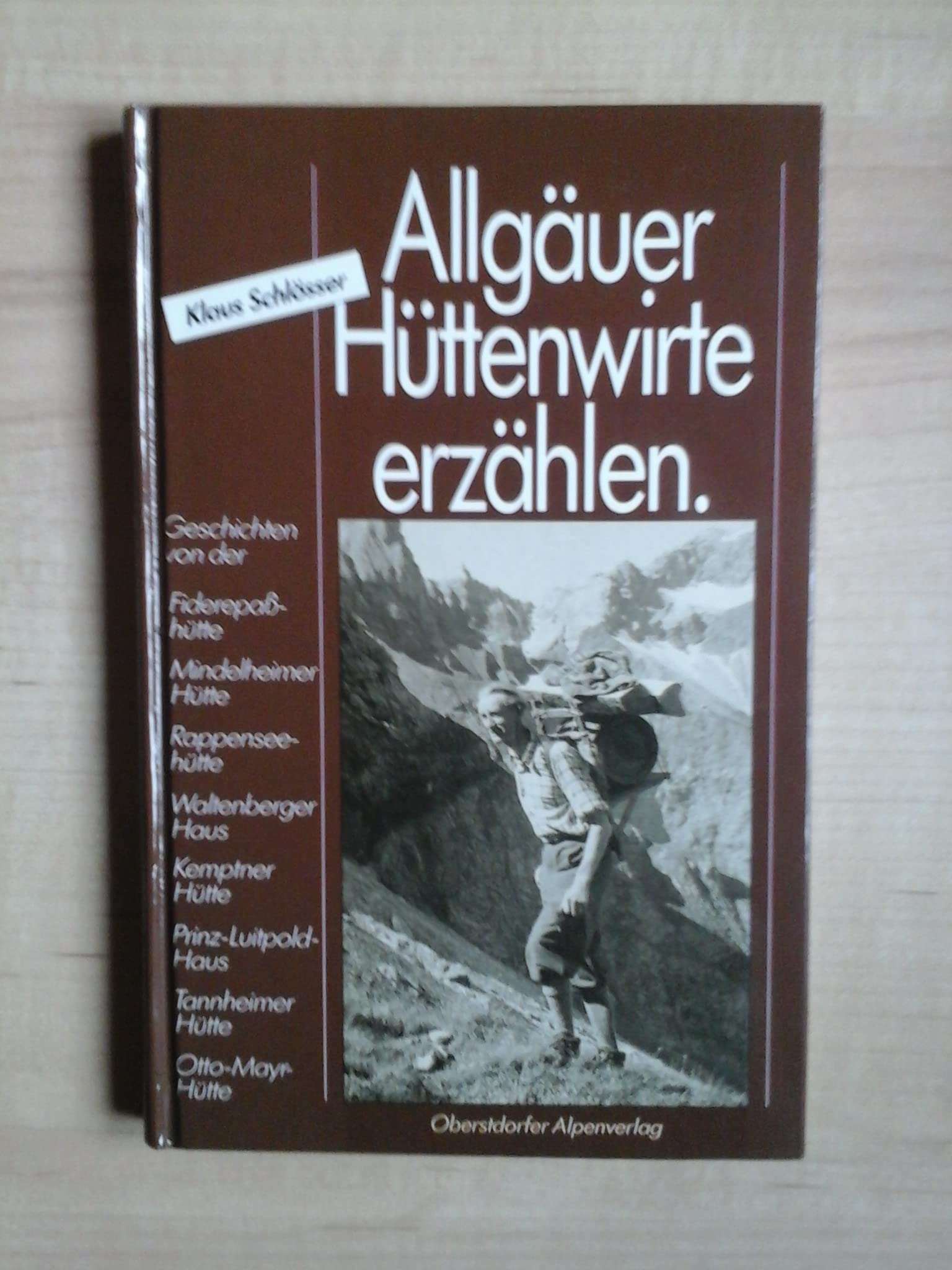 Allgäuer Hüttenwirte erzählen Books