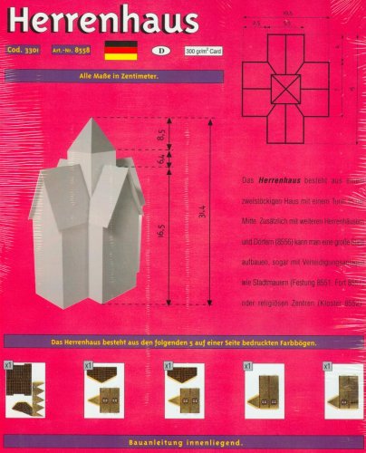 Herrenhaus: 3D-Accessoires Books