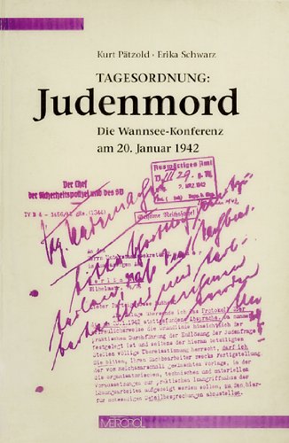 Tagesordnung Judenmord book