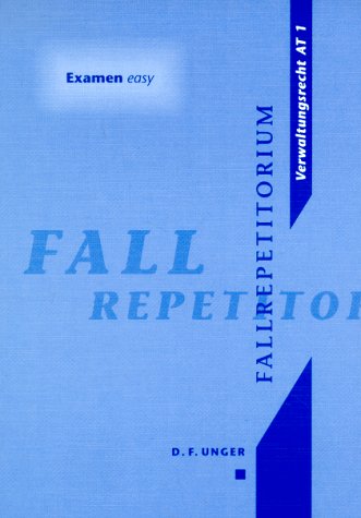 Product Image: Fallrepetitorium, Verwaltungsrecht, AT