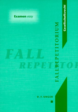 Product Image: Gesellschaftsrecht. Fallrepetitorium