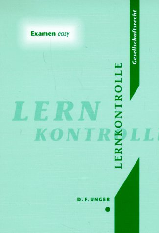 Product Image: Gesellschaftsrecht. Lernkontrolle