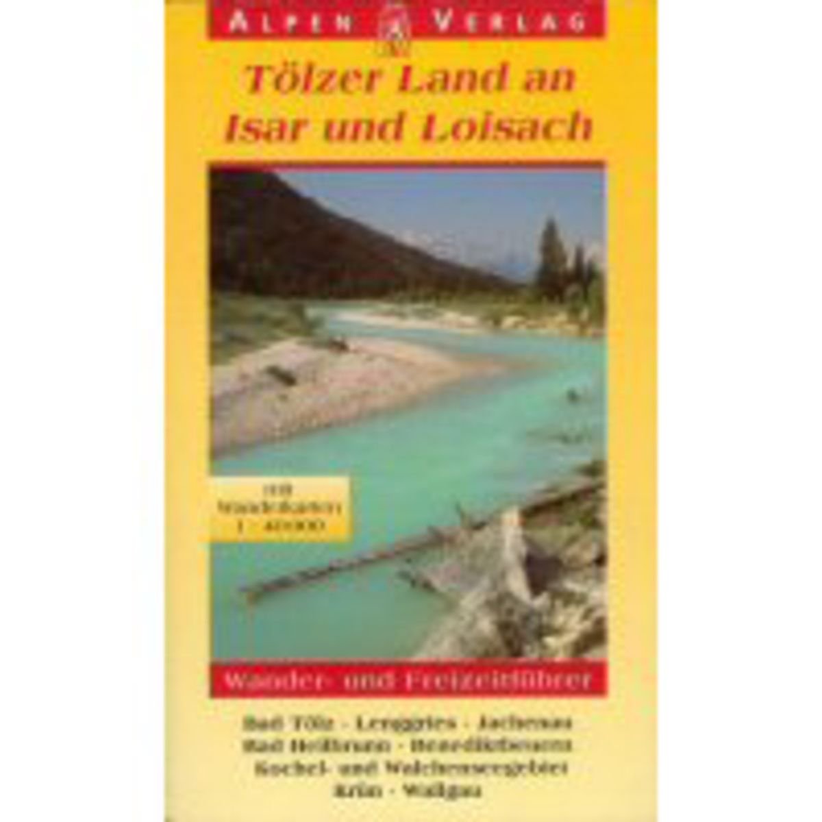 Wander- und Radwanderkarte Tölzer Land an Isar und Loisach Books