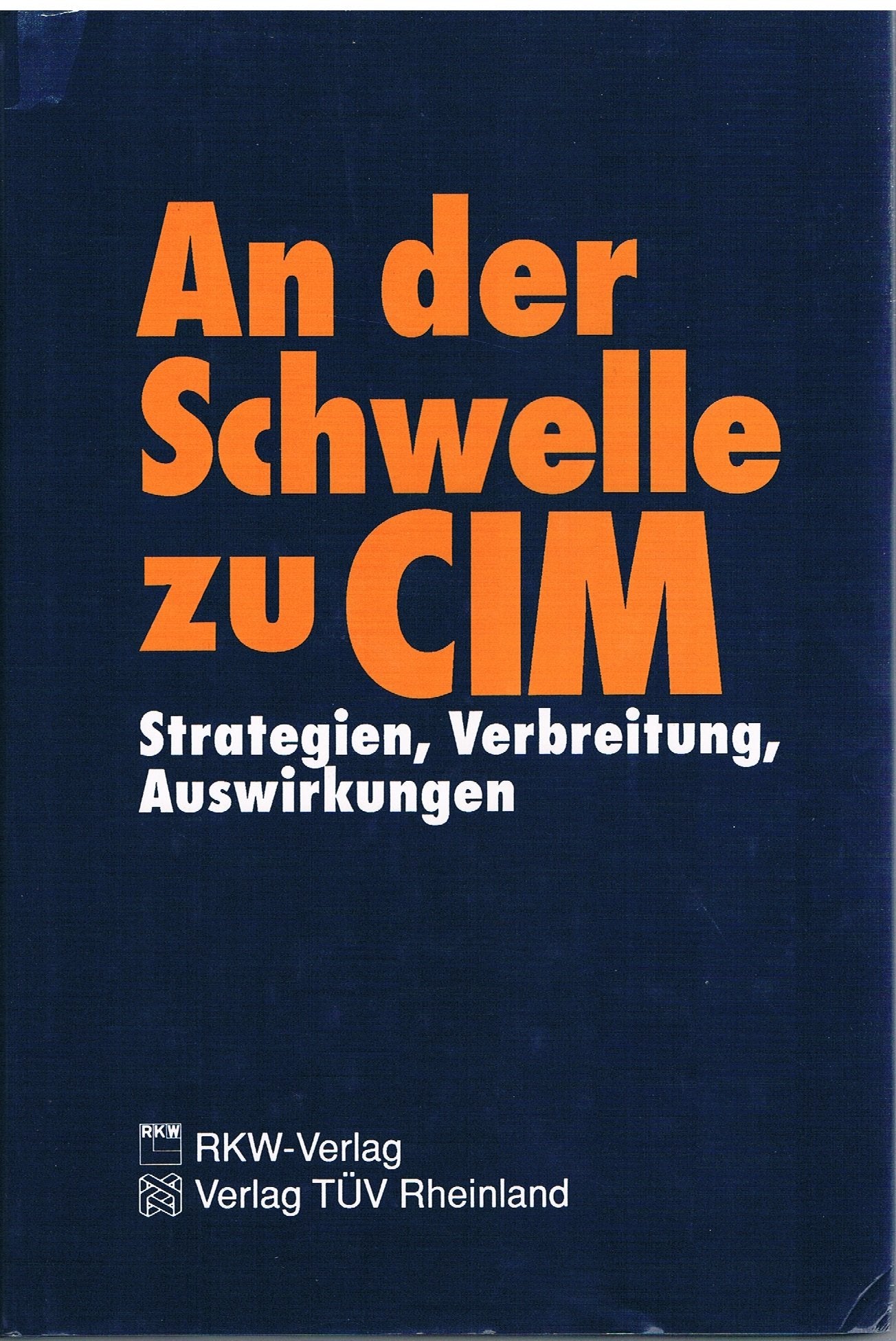An der Schwelle zu CIM. Strategien, Verbreitung, Auswirkungen Books