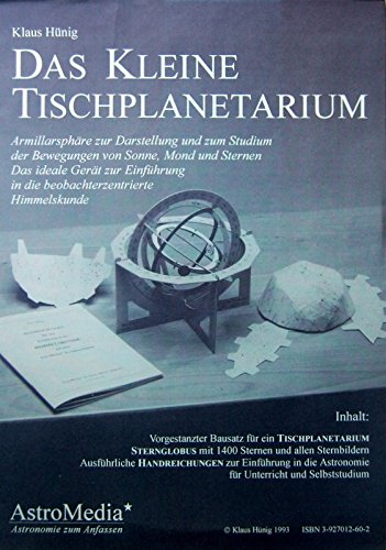 Das Kleine Tischplanetarium. Armillarsphäre aus Karton (Bausatz) Natural Sciences