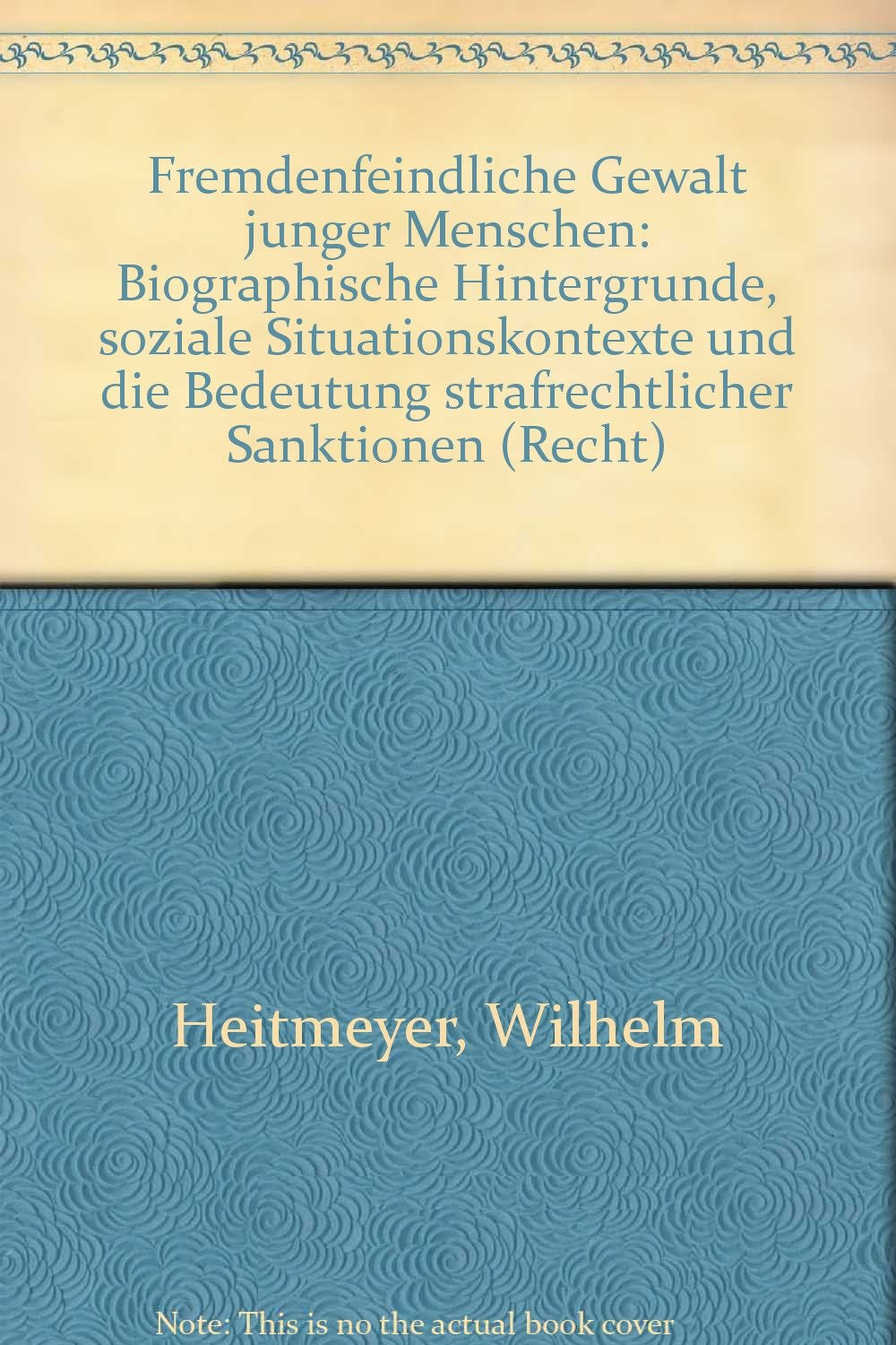 Fremdenfeindliche Gewalt junger Menschen: Biographische Hintergründe und soziale Situationskontexte von fremdenfeindlich motivierten Gewalttaten bei Jugendlichen (Recht) Books