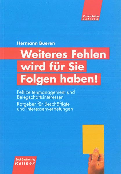 Weiteres Fehlen wird für Sie Folgen haben! Law