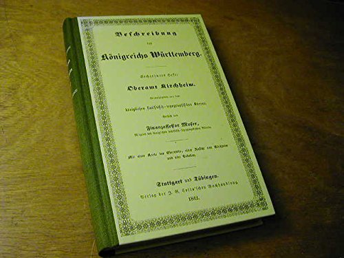 Beschreibung des Oberamts Kirchheim Books