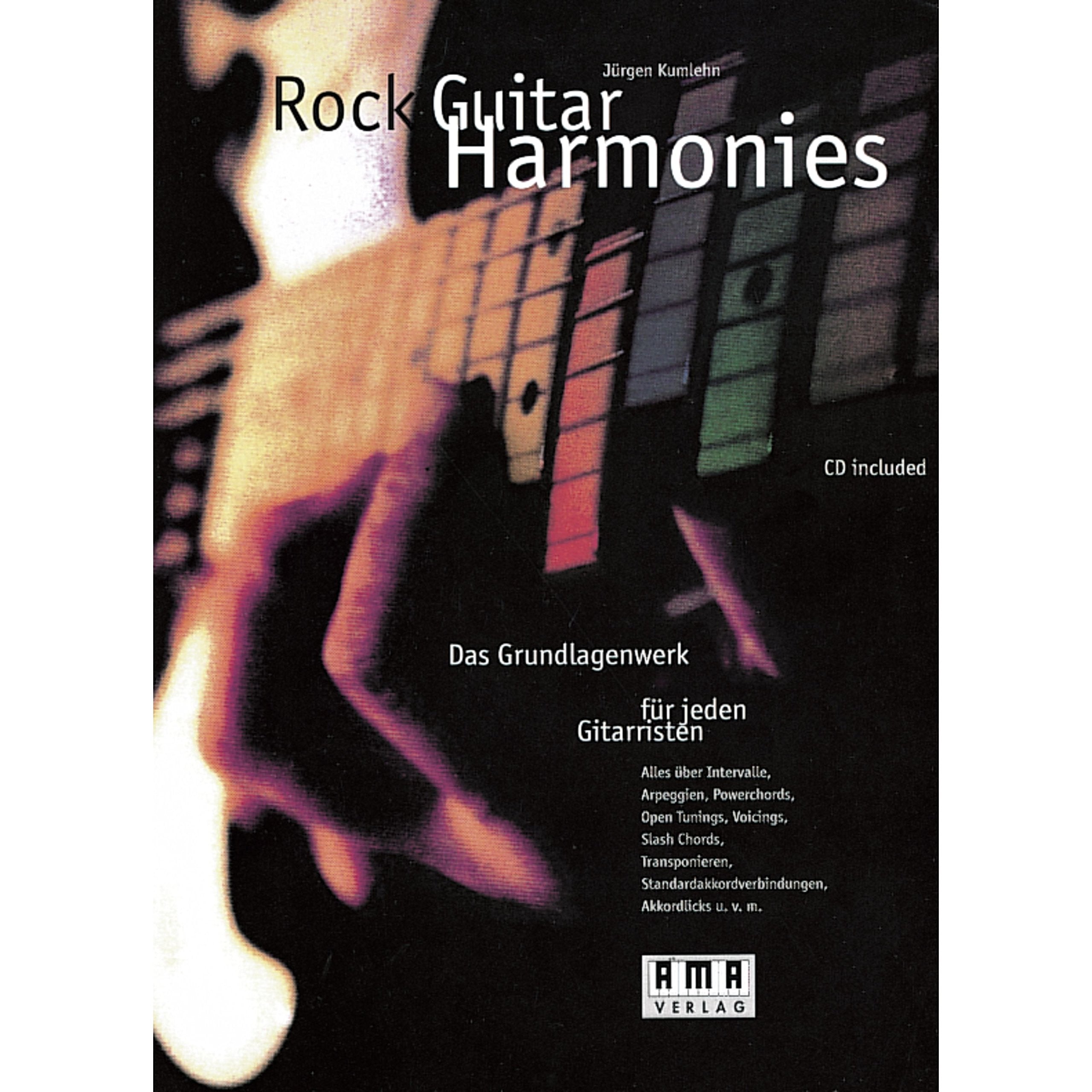 Rock Guitar Harmonies. Mit CD Sheet Music